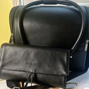 Large makeup box + and Bobbi brown brush bag